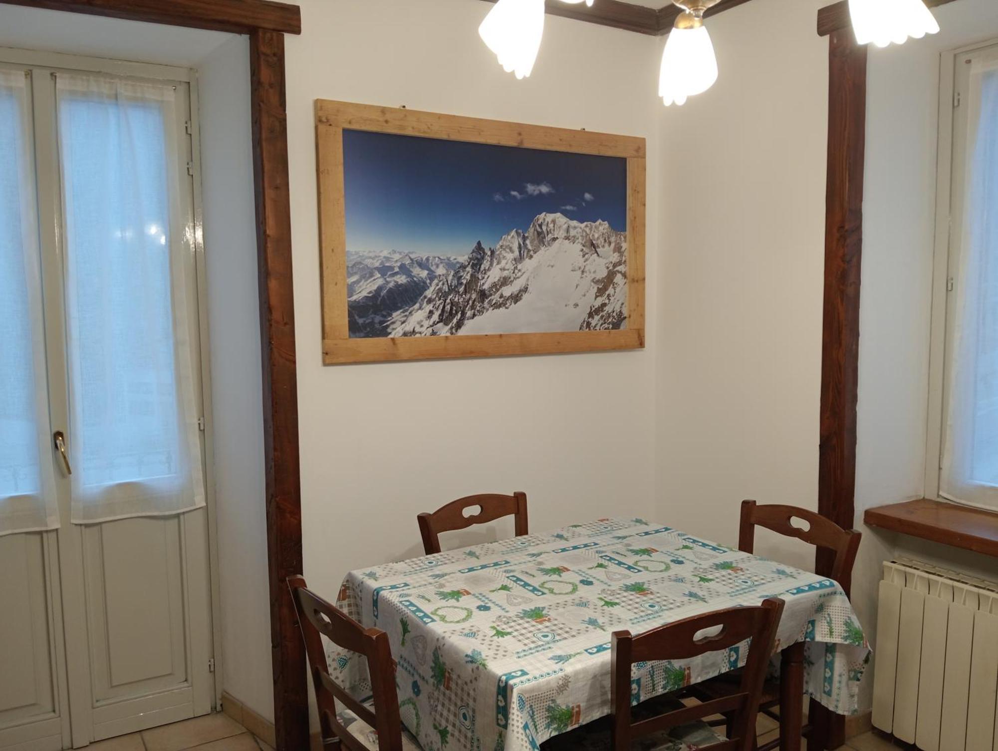Mansarda Monte Bianco Apartman La Salle Szoba fotó